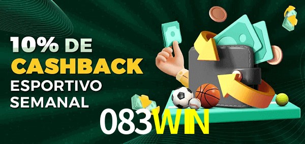 10% de bônus de cashback na 083WIN